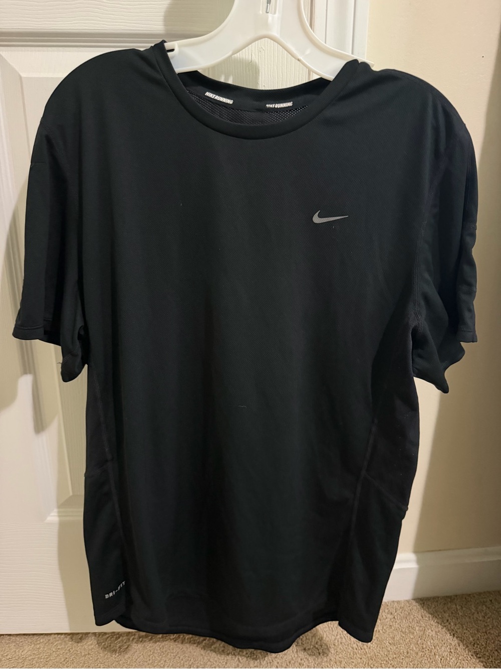 Nike Black Dri-FIT Short Sleeve Performance Tee